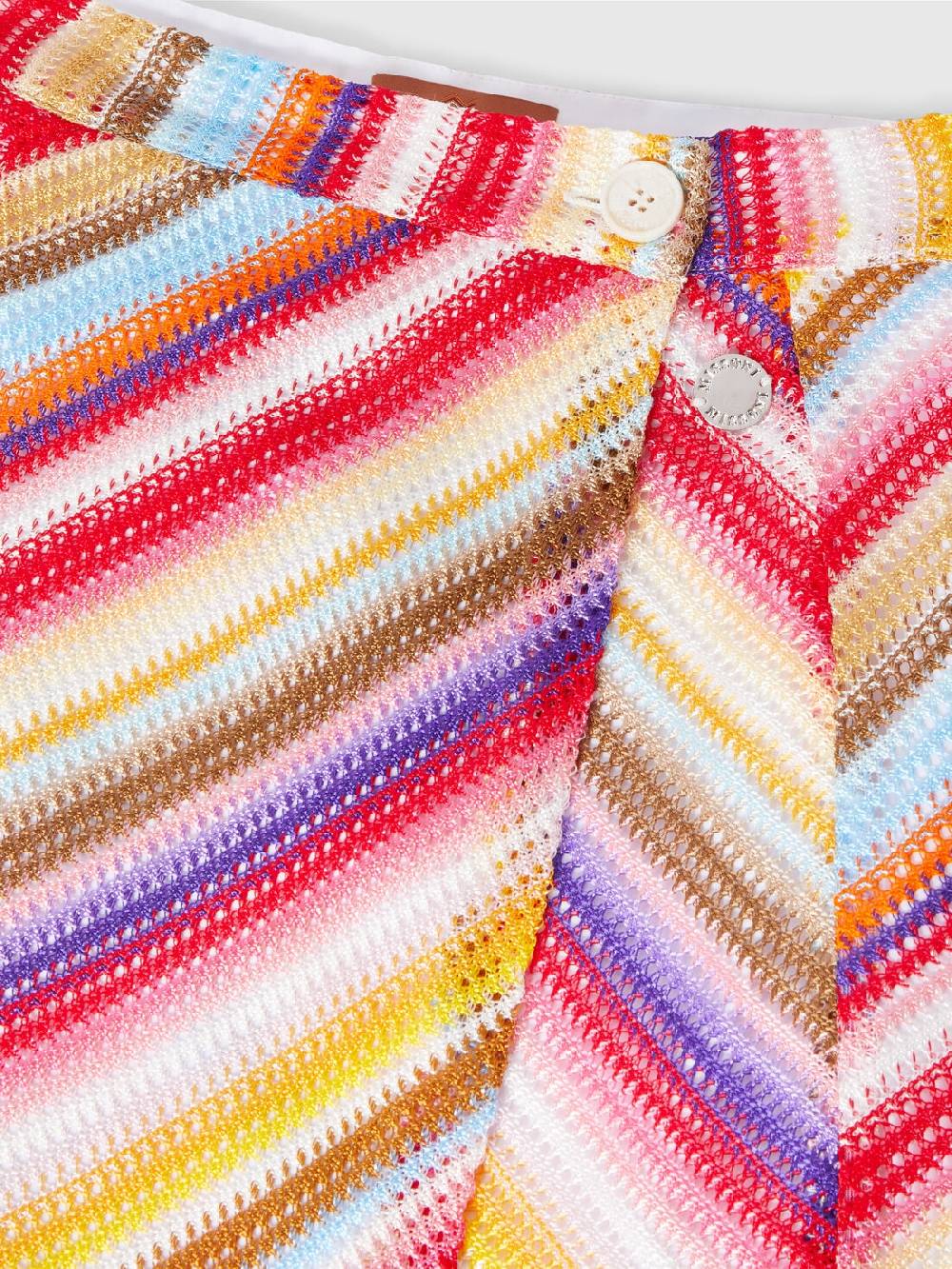 M Missoni Gonna a portafoglio in viscosa chevron Flash Sale