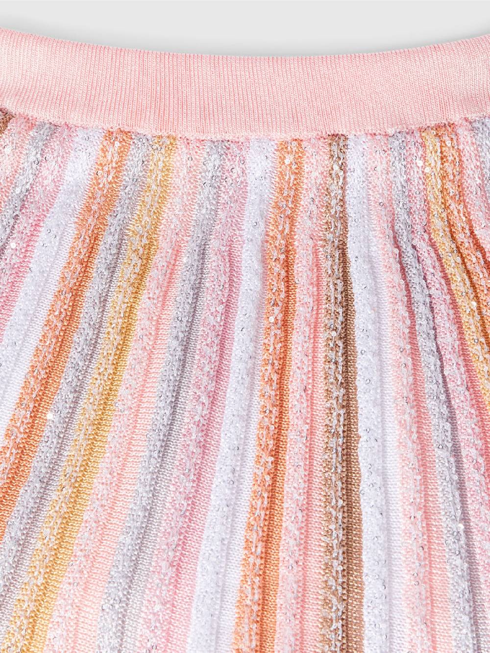 M Missoni Gonna in maglia di viscosa plissée con elastico in vita Offerta per la Festa della Mamma