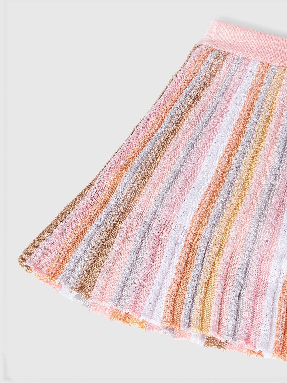 M Missoni Gonna in maglia di viscosa plissée con elastico in vita Offerta per la Festa della Mamma