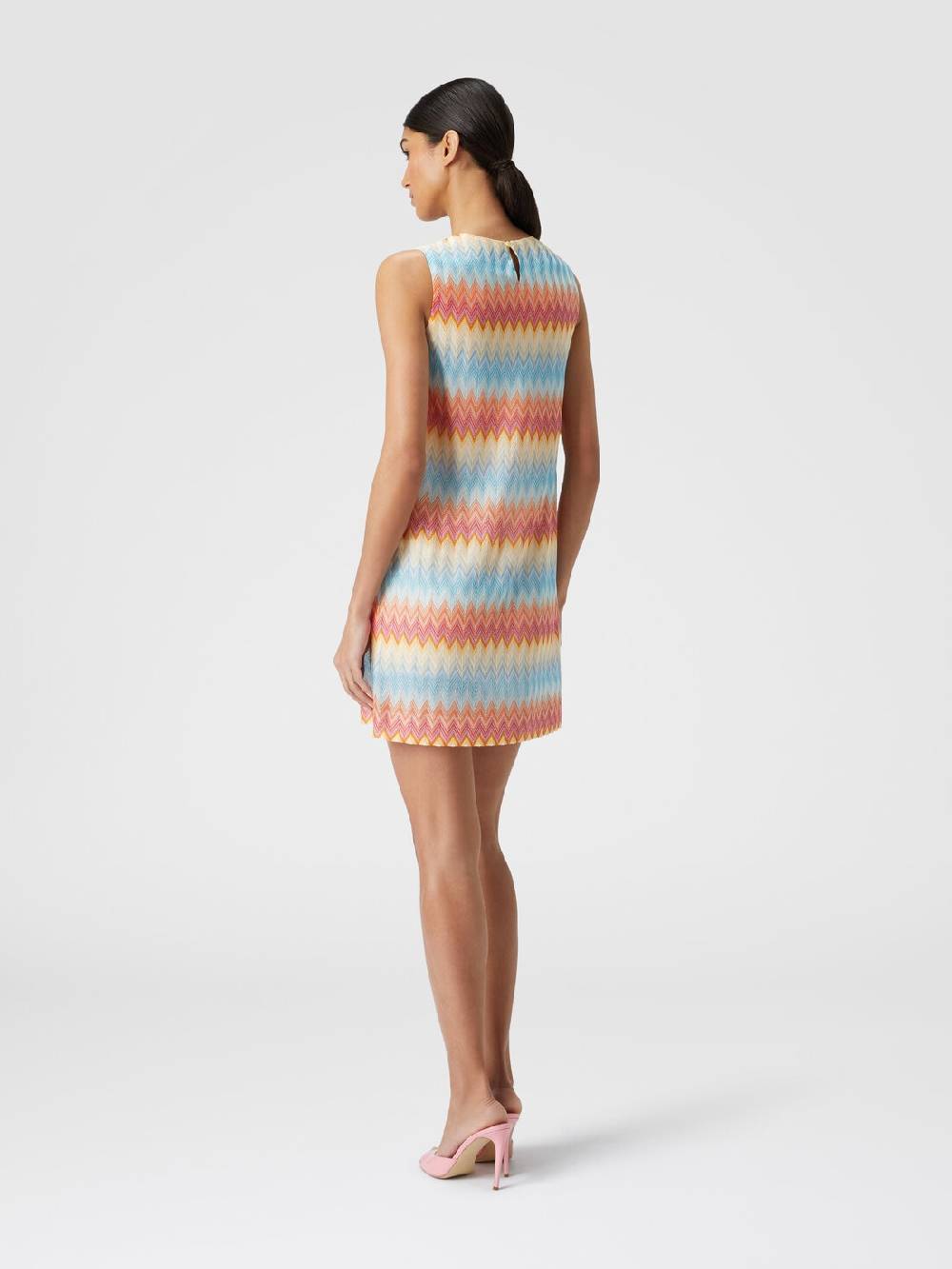 M Missoni Abito in viscosa zig zag Lightning offer
