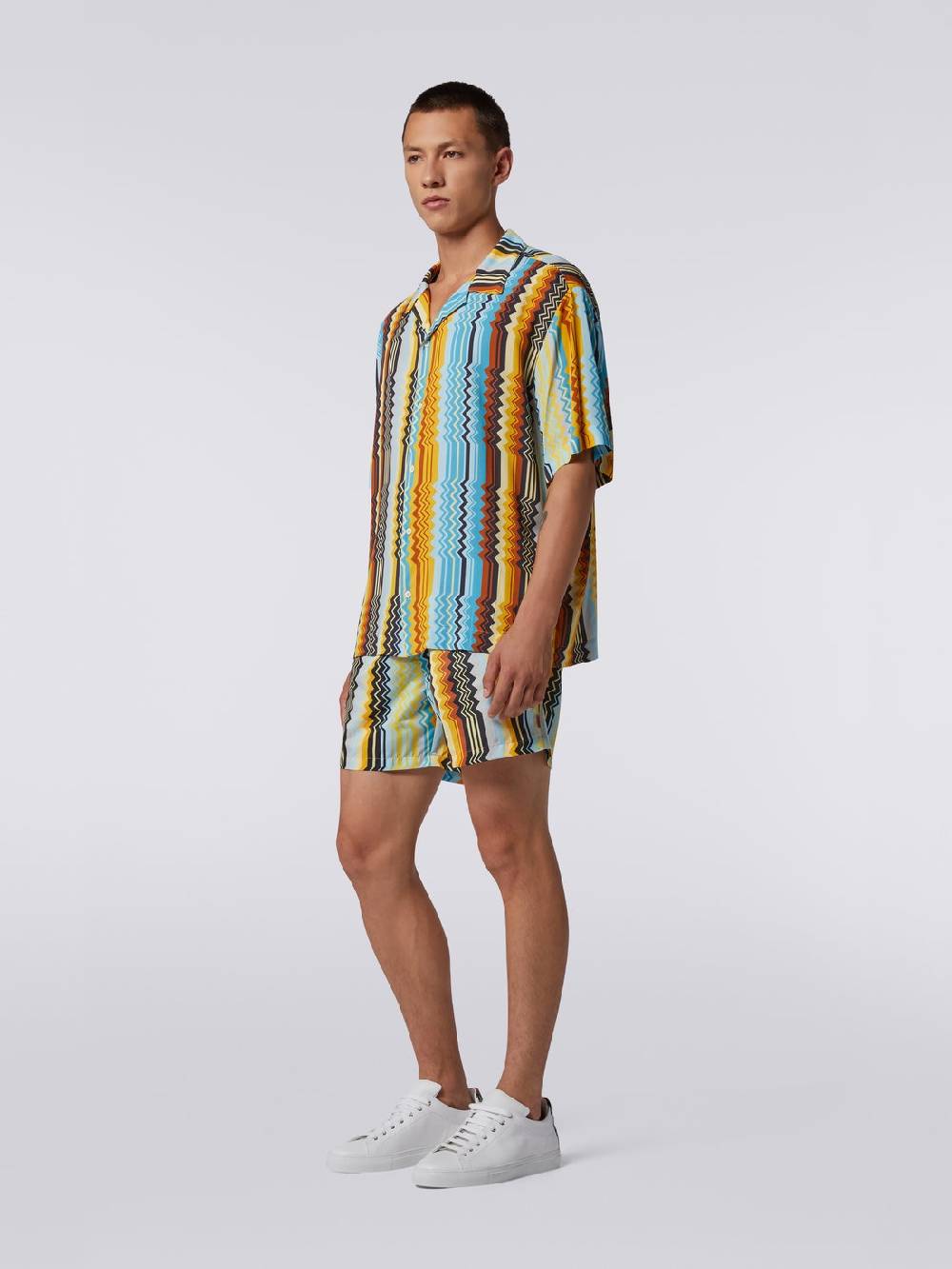 M Missoni Camicia modello bowling in viscosa Bestseller