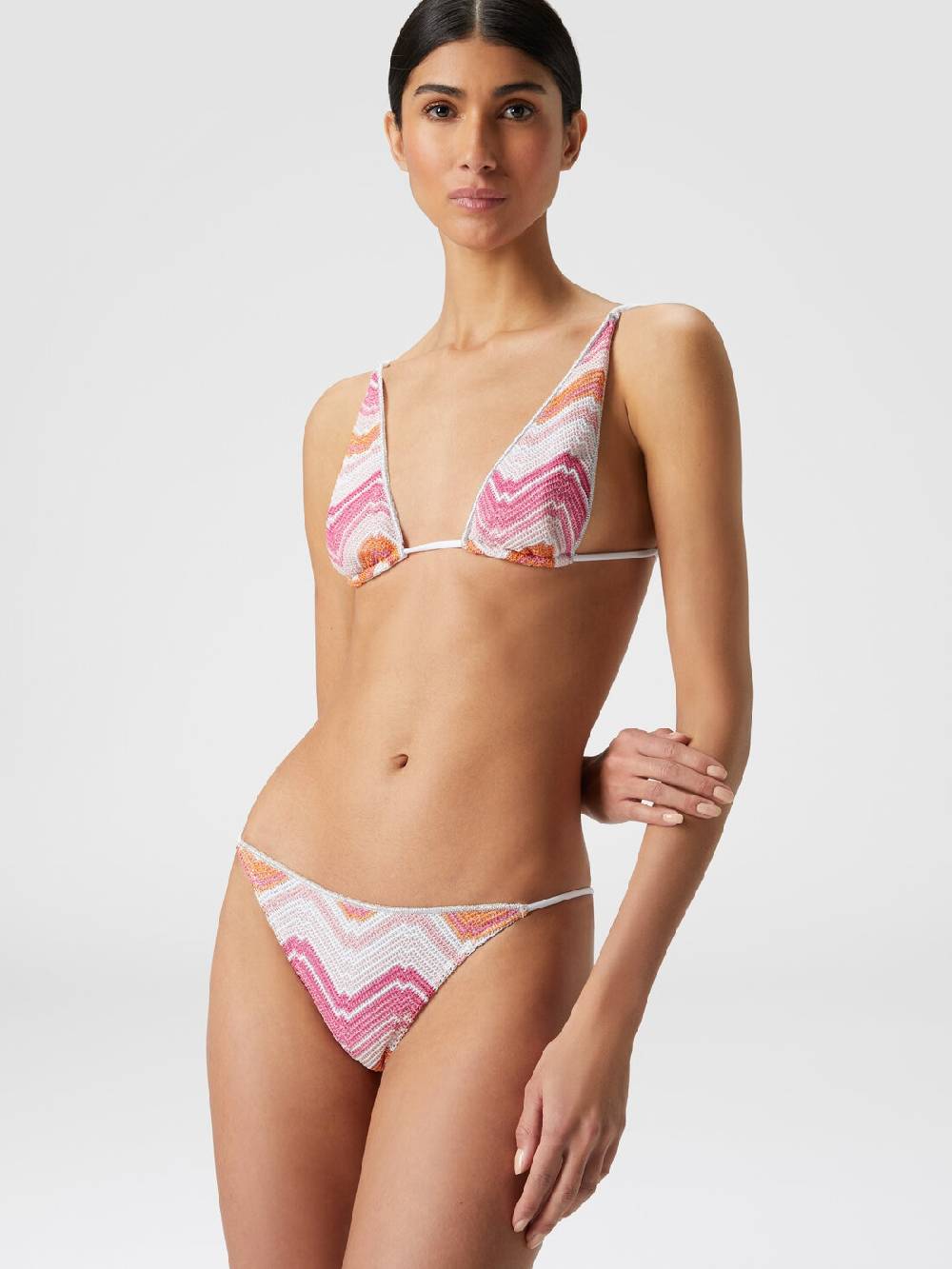 M Missoni Bikini in misto viscosa chevron con lurex Offerta settimanale