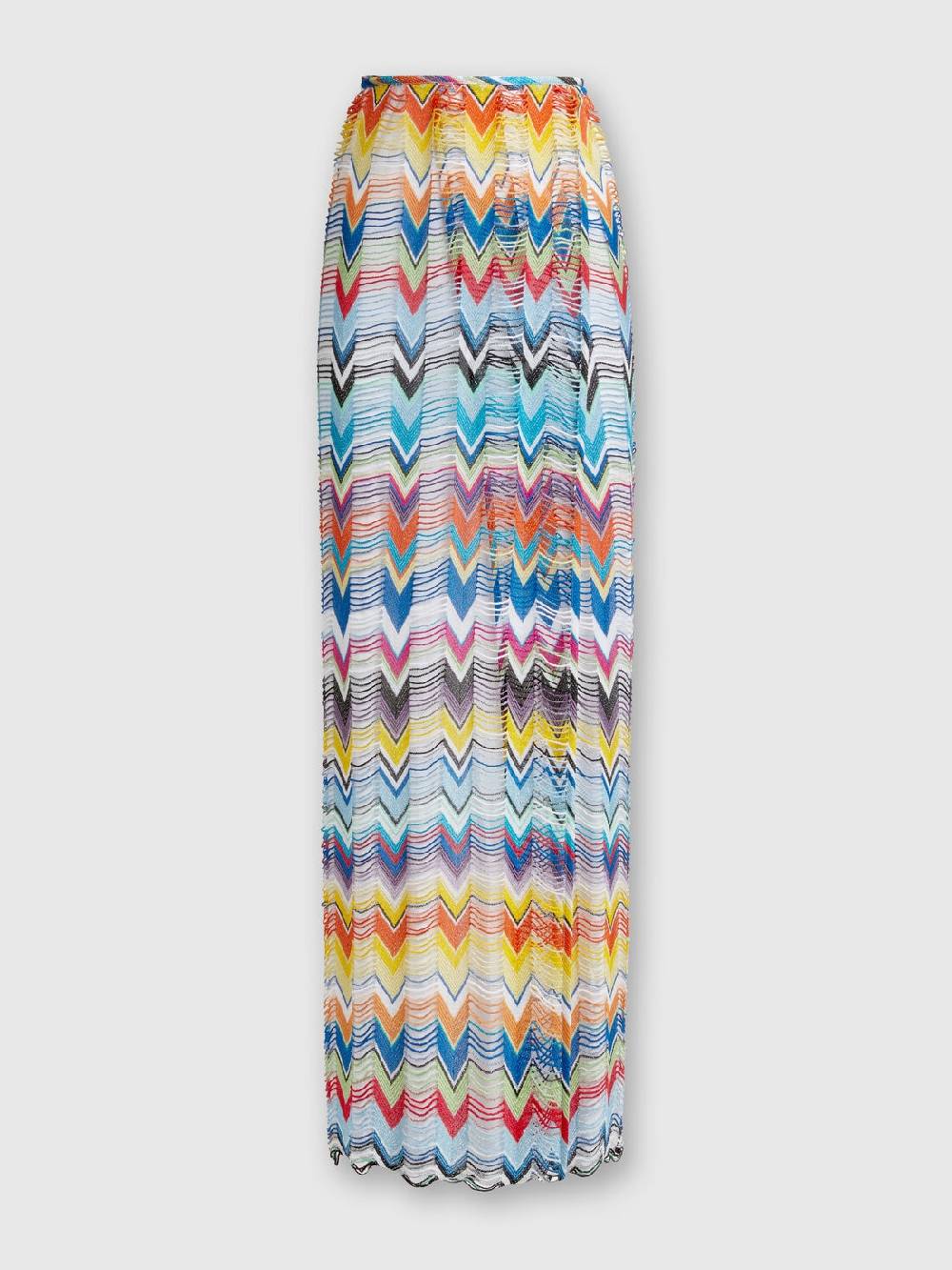 M Missoni Gonna copricostume lunga a trama larga con lurex Ultimi tre giorni