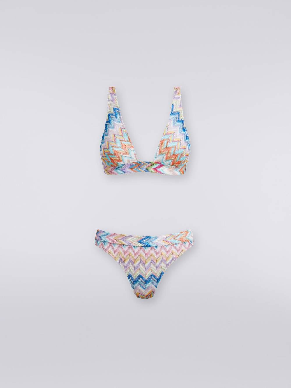 M Missoni Bikini in viscosa zig zag con lurex Ultimi due giorni