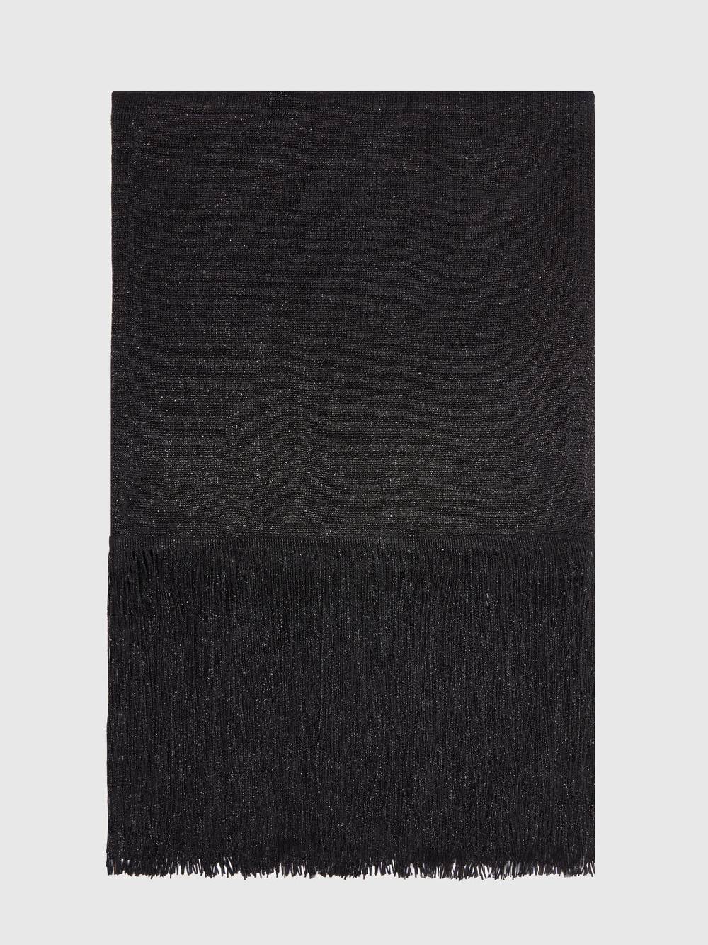 M Missoni Stola in maglia di viscosa e nylon con frange Fino al 50% di sconto