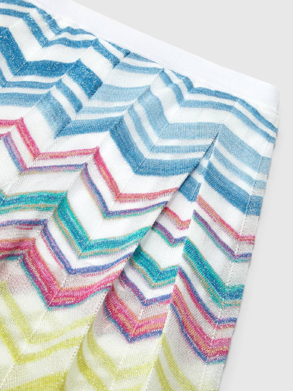M Missoni Pantaloni in misto viscosa zig zag con lurex Fino al 55% di sconto