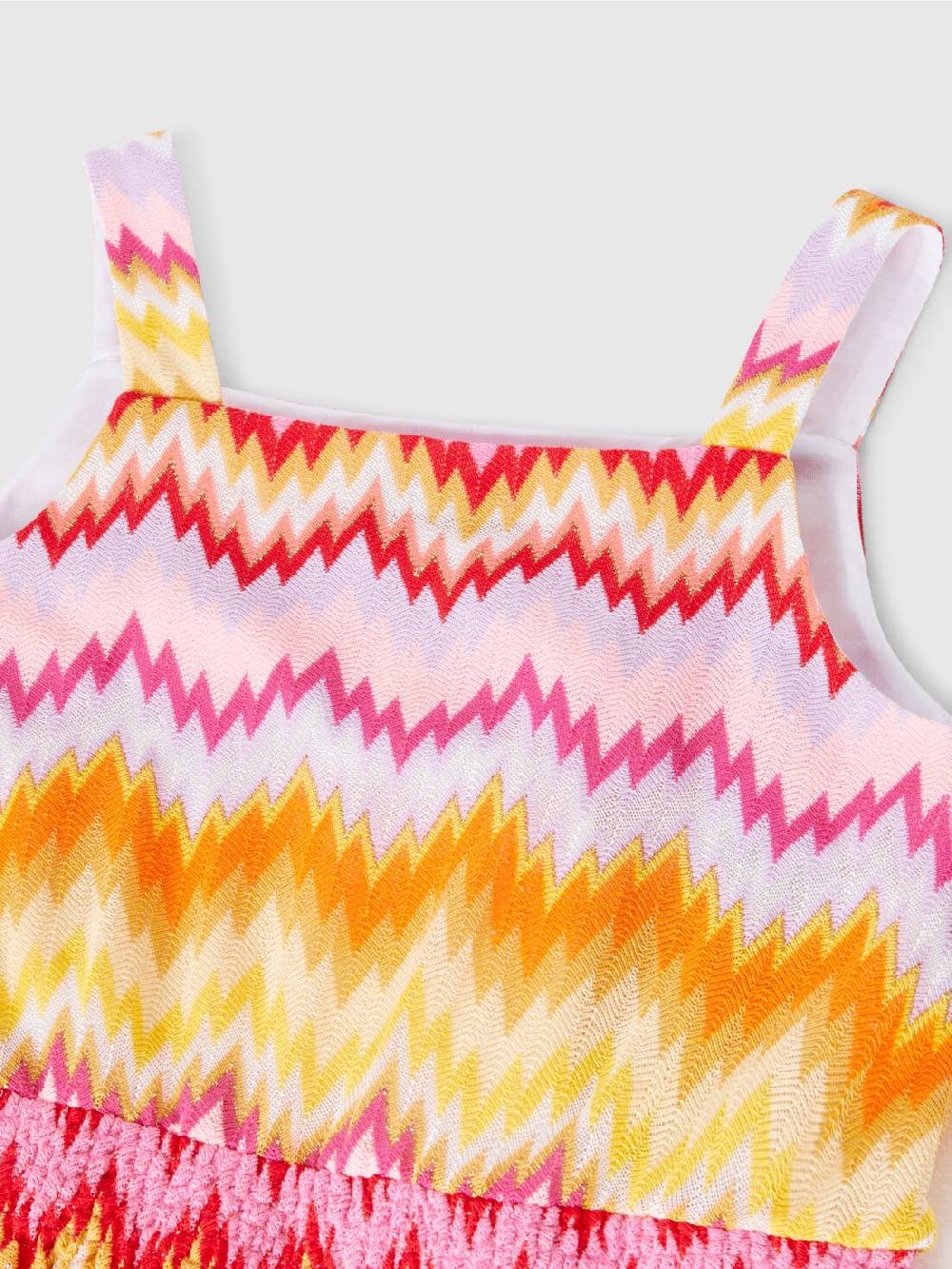 M Missoni Abito in misto cotone zig zag Enormi sconti