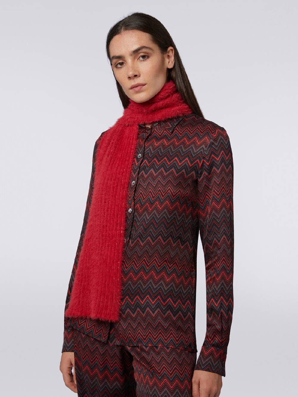 M Missoni Sciarpa in misto lana a due facce Duty-free