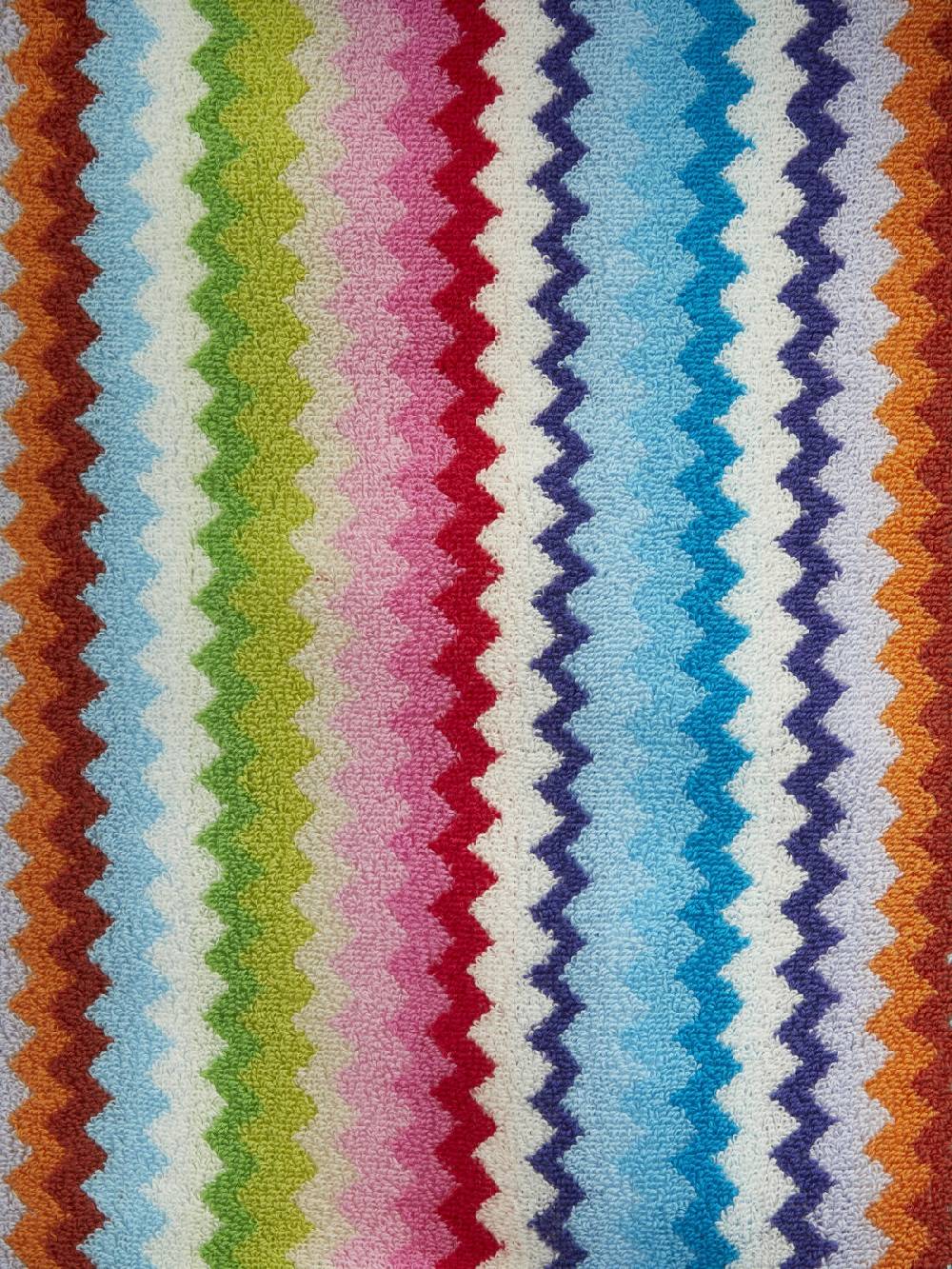 M Missoni Accappatoio Riverbero in spugna di cotone zig zag Italia
