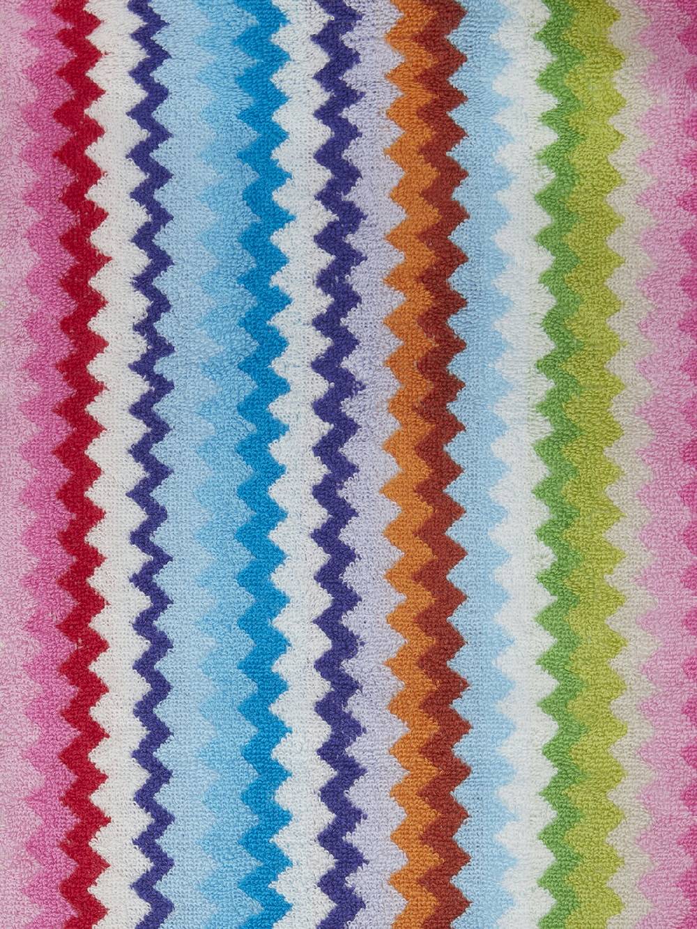 M Missoni Set 5 pezzi di asciugamani da bagno Riverbero in spugna di cotone zig zag Nuovo
