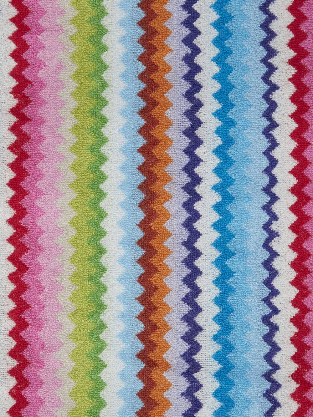 M Missoni Set 2 pezzi di asciugamani da bagno Riverbero in spugna di cotone zig zag Qualità