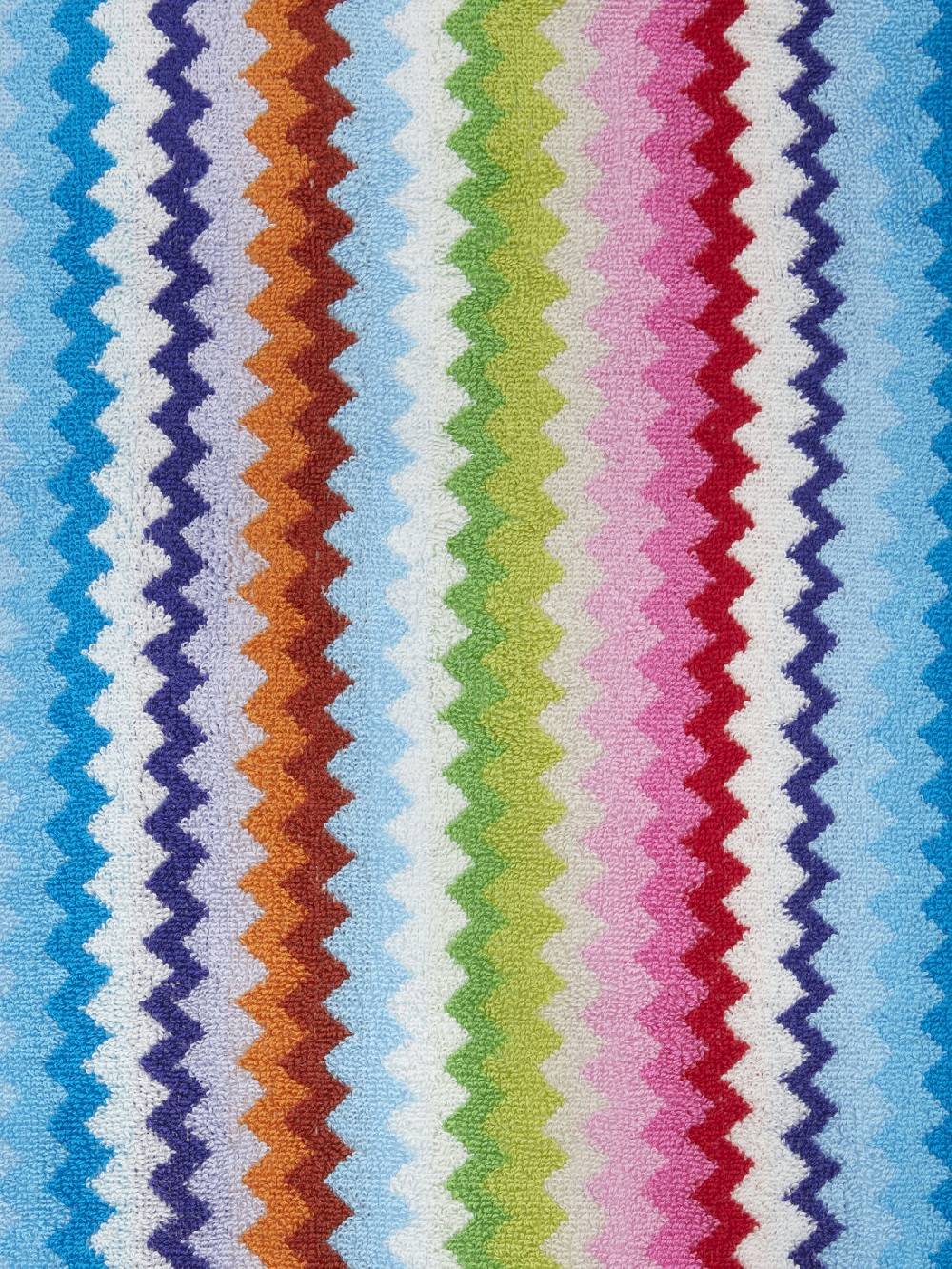 M Missoni Telo da bagno 150x100 cm Riverbero in spugna di cotone zig zag Promozione