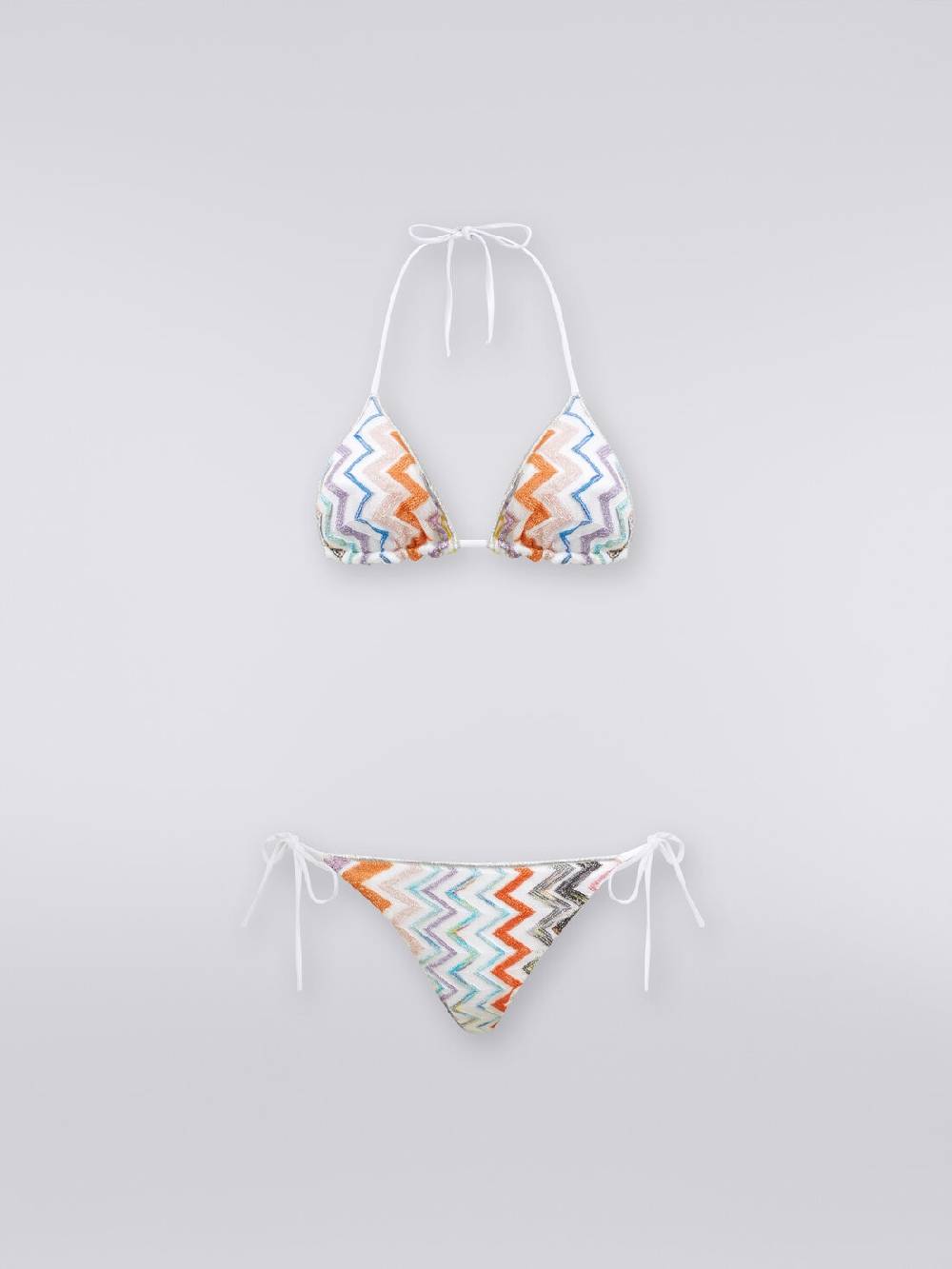 M Missoni Bikini in misto viscosa chevron lamé Negozi Online