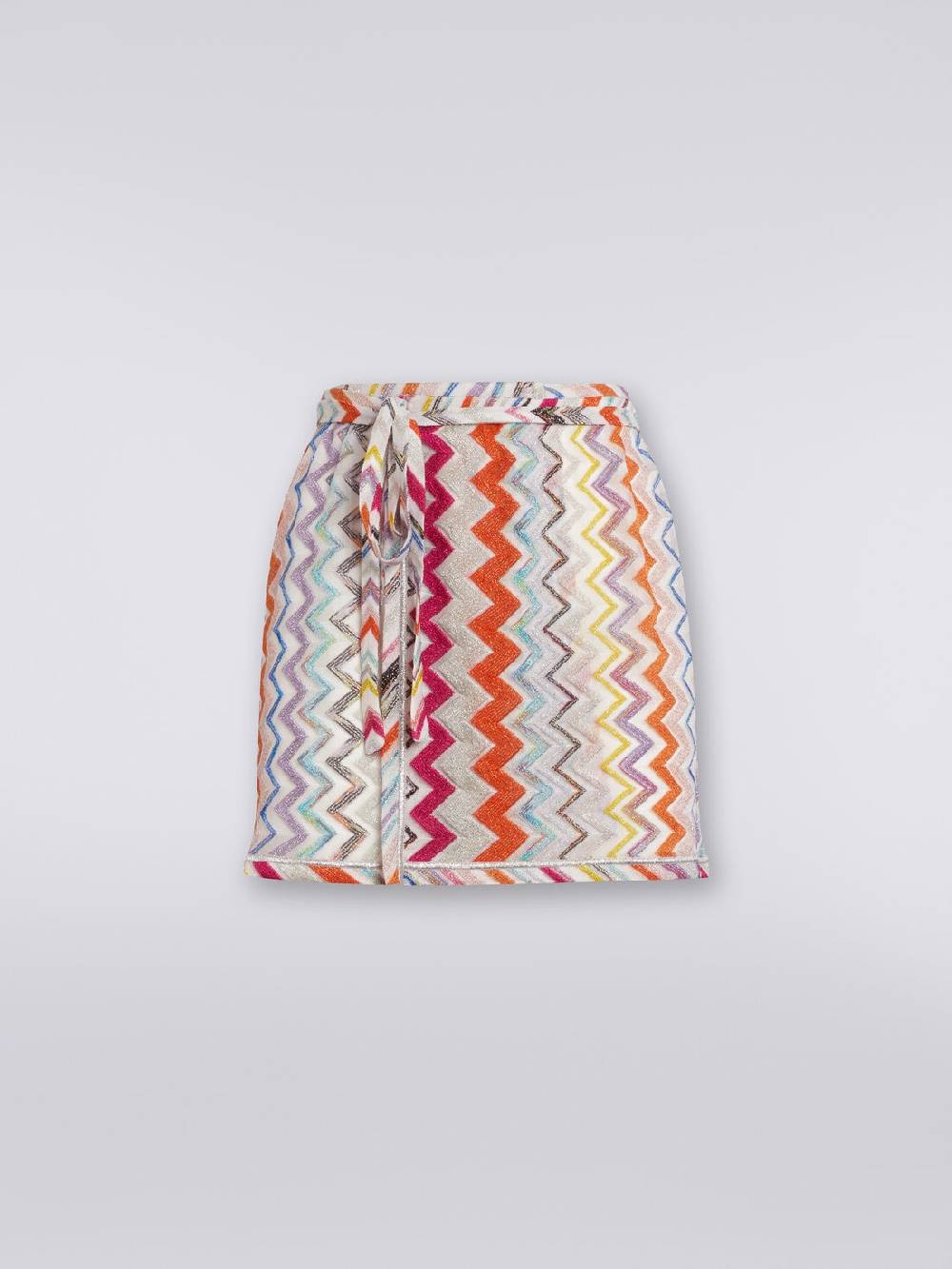 M Missoni Minigonna a portafoglio zig zag con lurex Consegna Veloce
