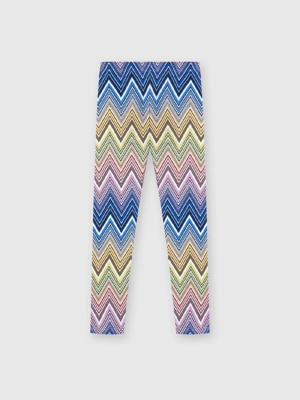 M Missoni Leggings in cotone chevron