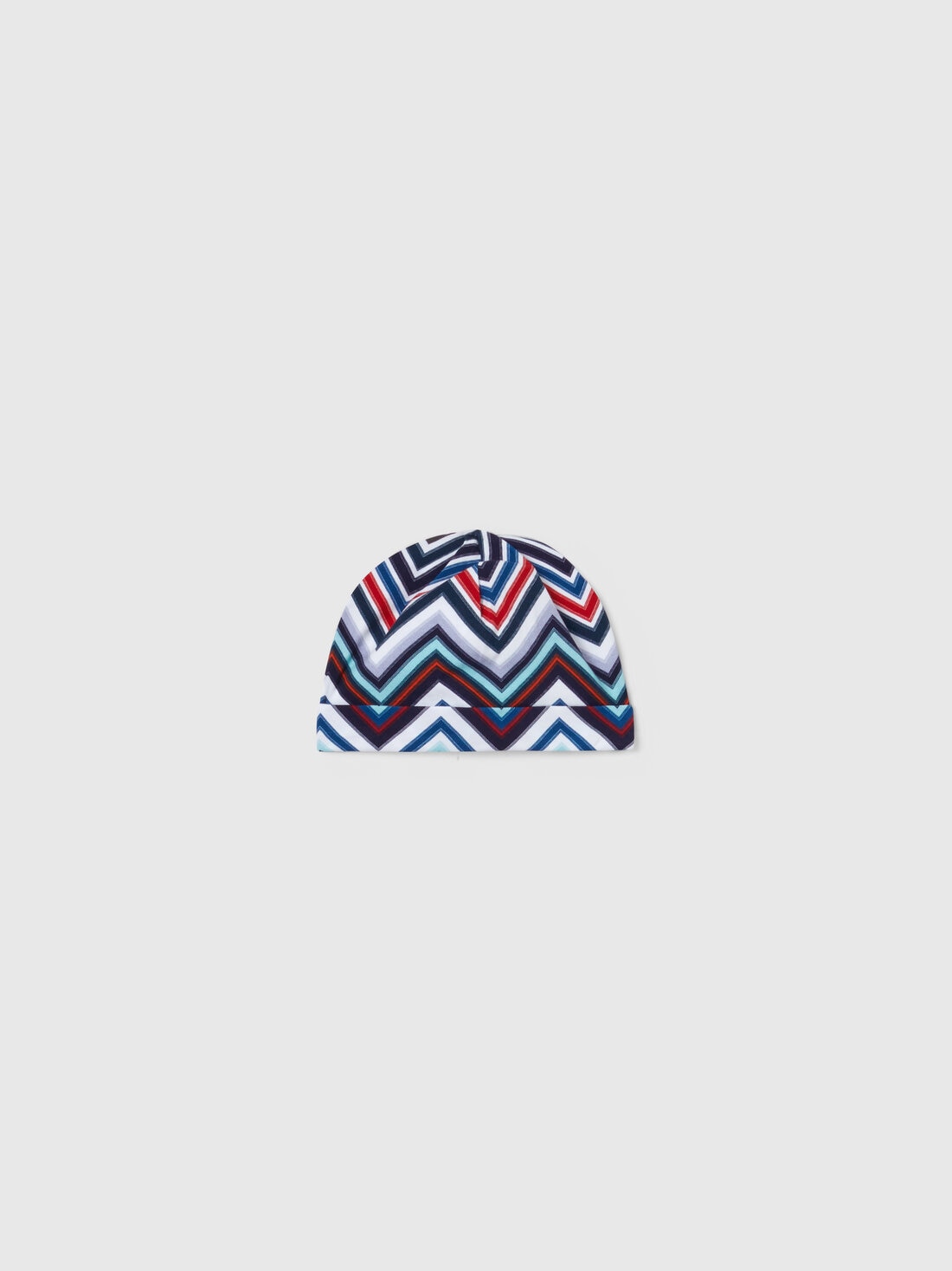M Missoni Set due pezzi con tutina e zuccotto in cotone chevron Prezzo Ridotto