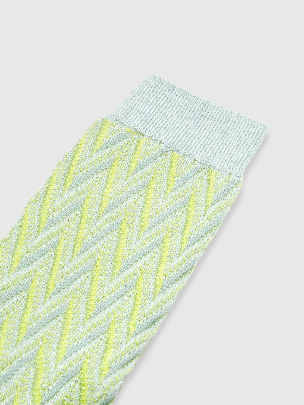 M Missoni Calze in cotone e nylon chevron Convenienza