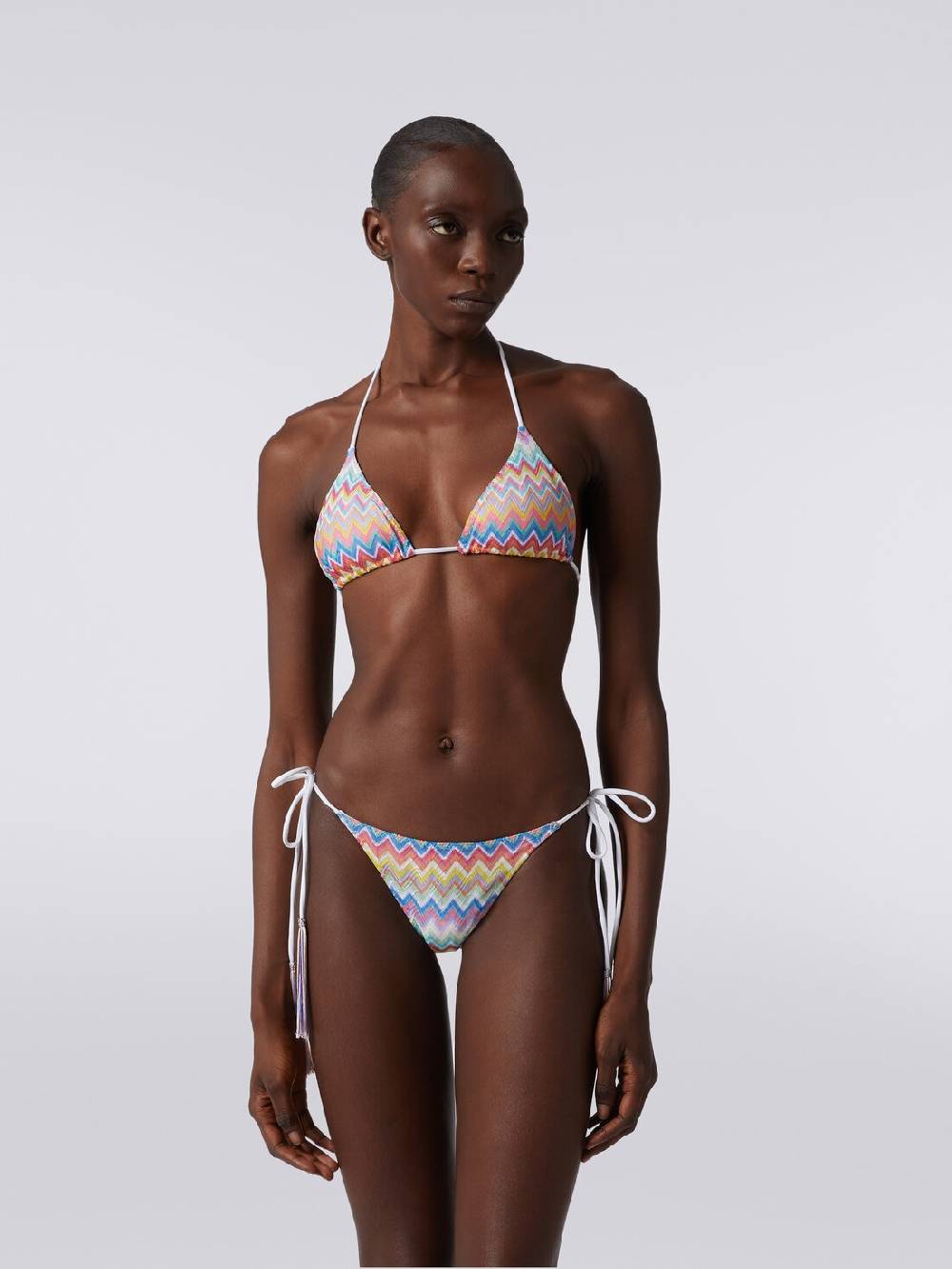 M Missoni Bikini con stampa zig zag Offerta
