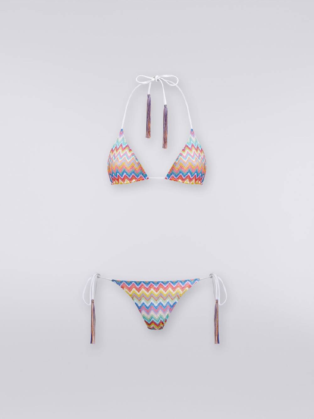 M Missoni Bikini con stampa zig zag Offerta