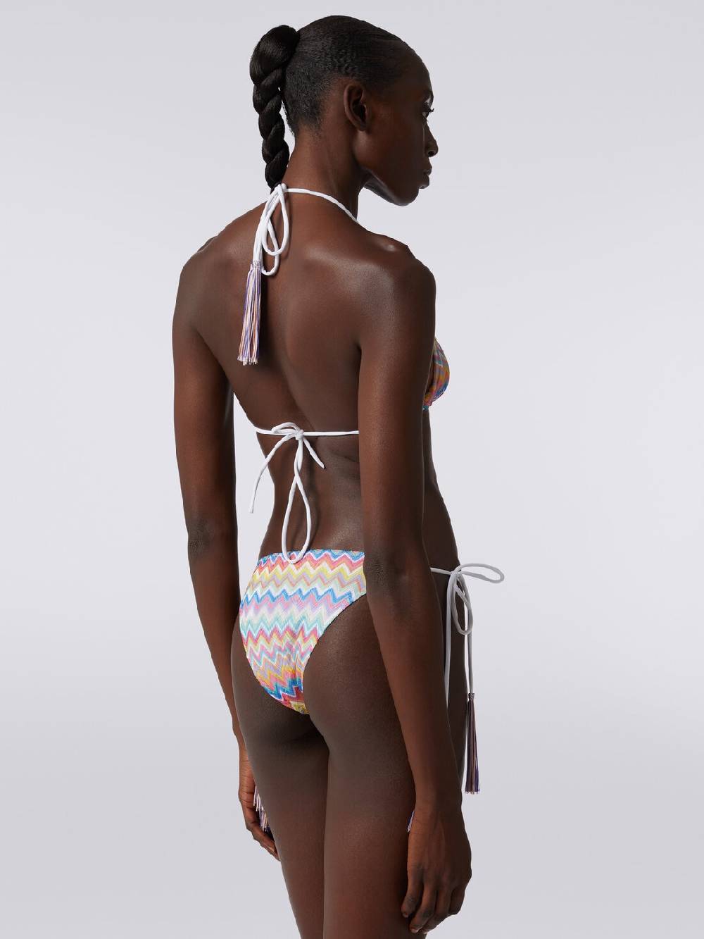 M Missoni Bikini con stampa zig zag Offerta