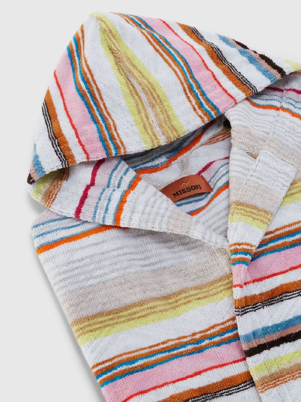 M Missoni Accappatoio corto Moonshadow in spugna di cotone con lurex I Più Venduti