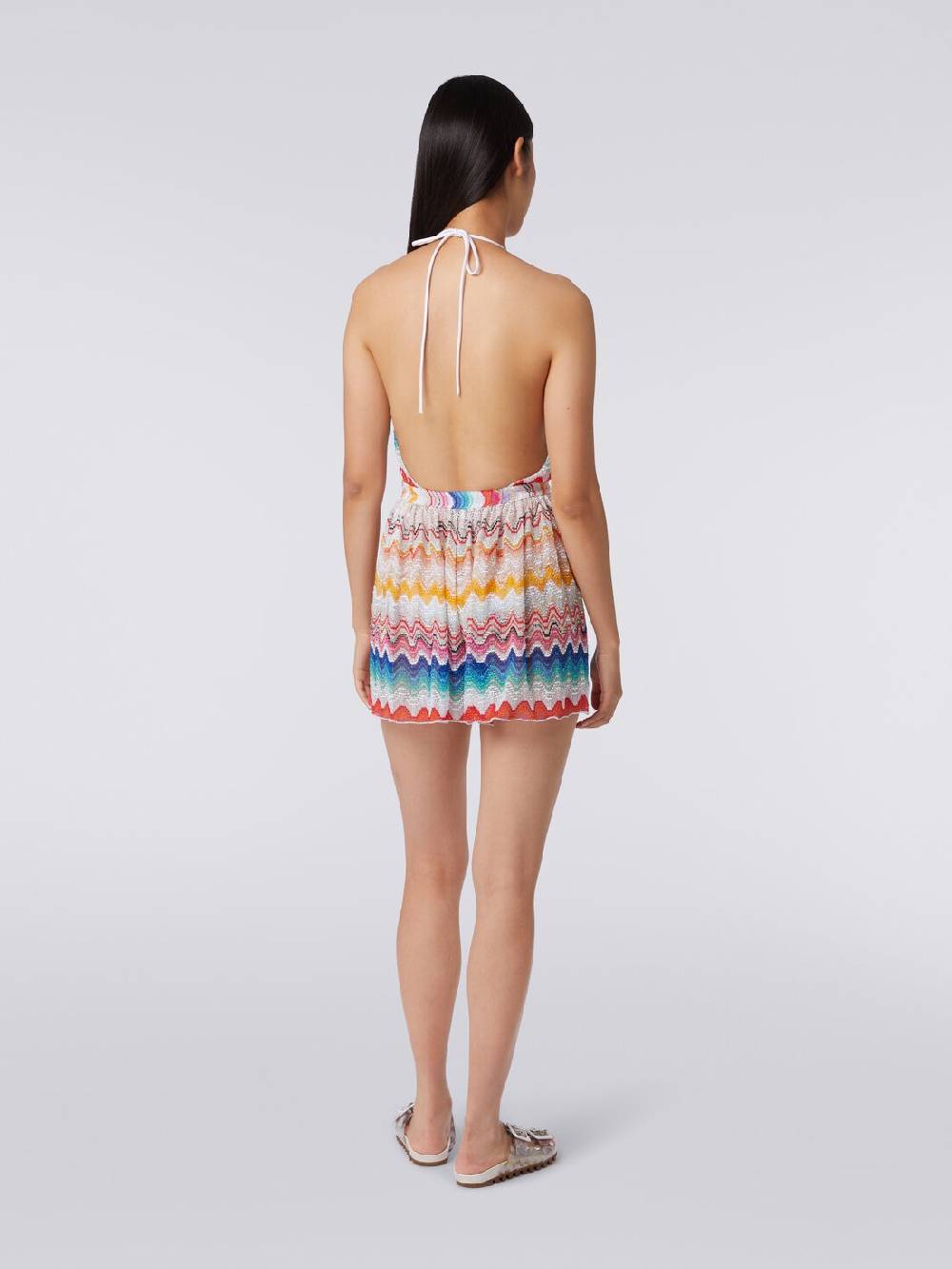 M Missoni Tuta shorts motivo onda con lurex Flash Sale