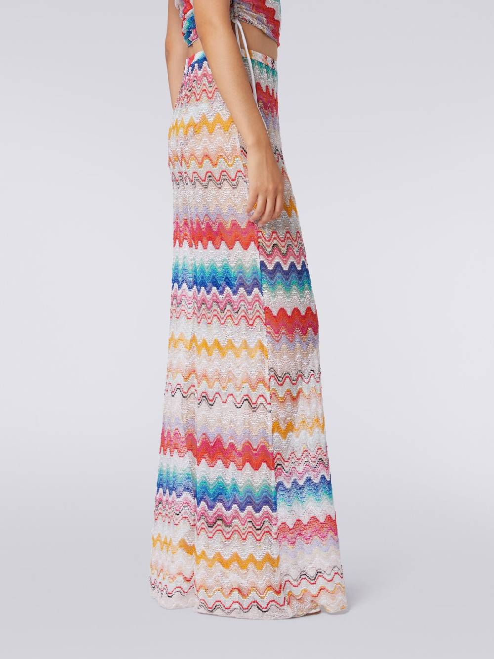 M Missoni Pantaloni copricostume motivo onda con lurex Fornitura limitata