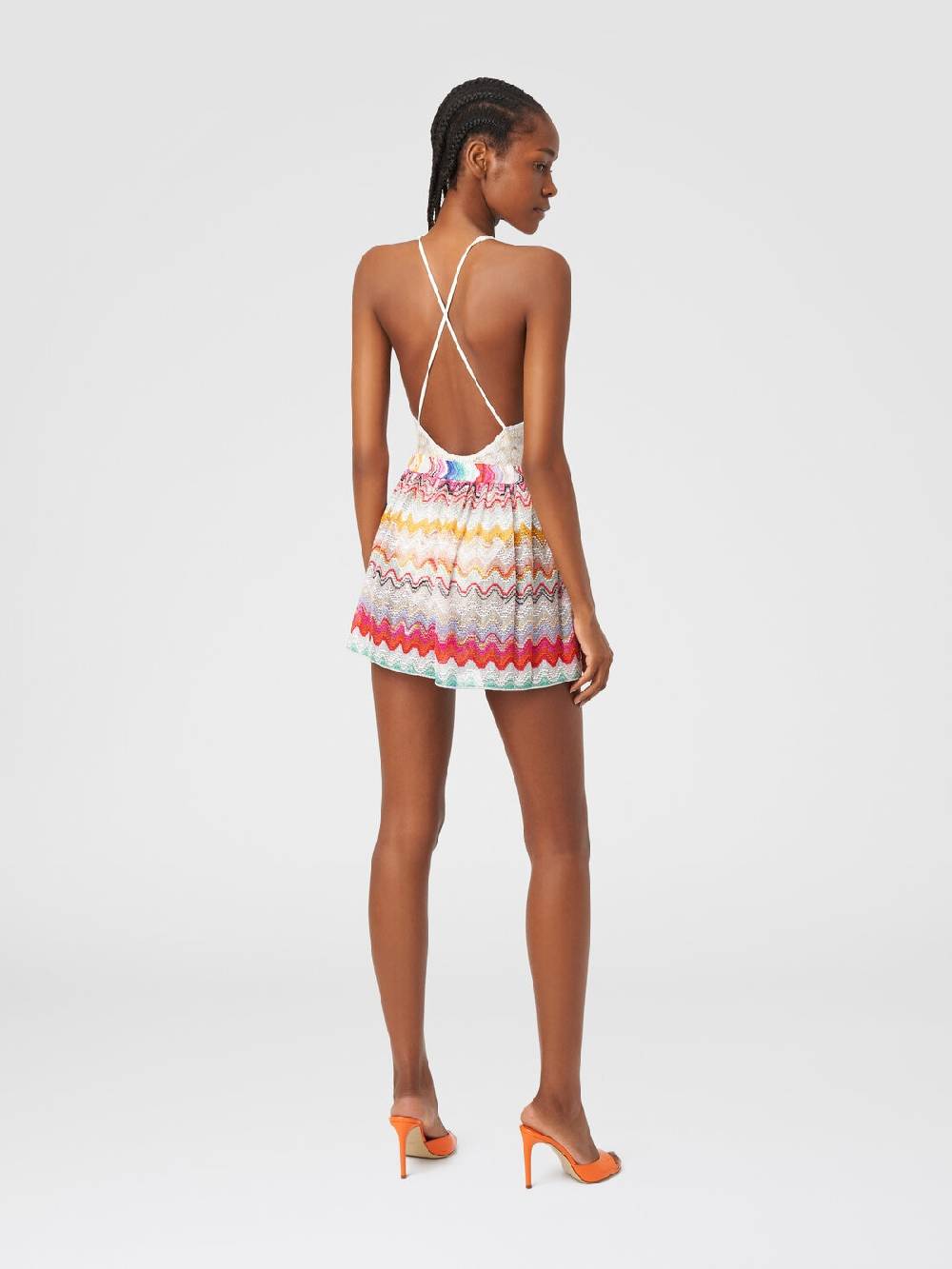 M Missoni Shorts in maglia di misto viscosa traforata con lurex Offerta esclusiva
