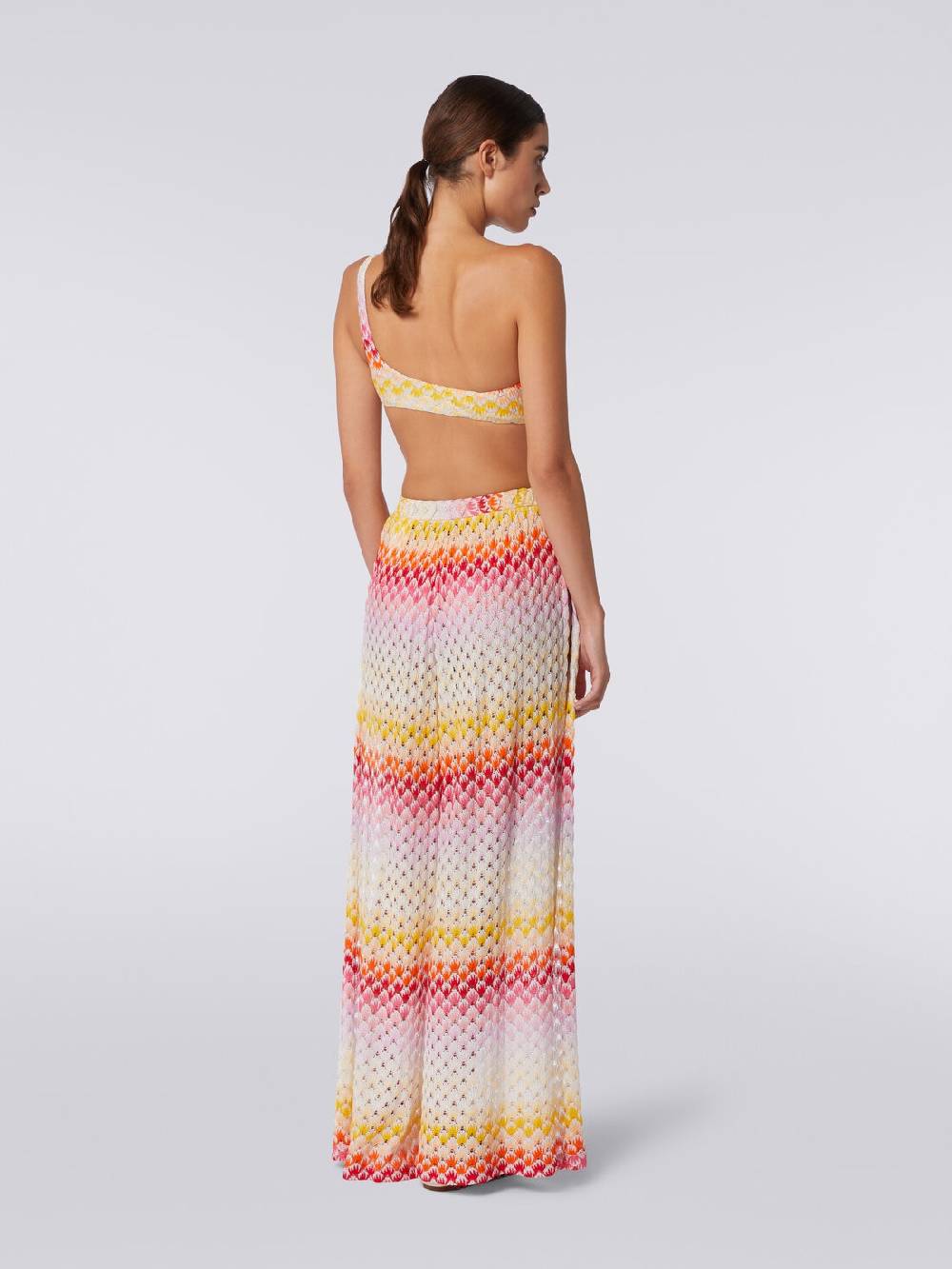 M Missoni Pantaloni copricostume effetto pizzo con lurex Sconti VIP