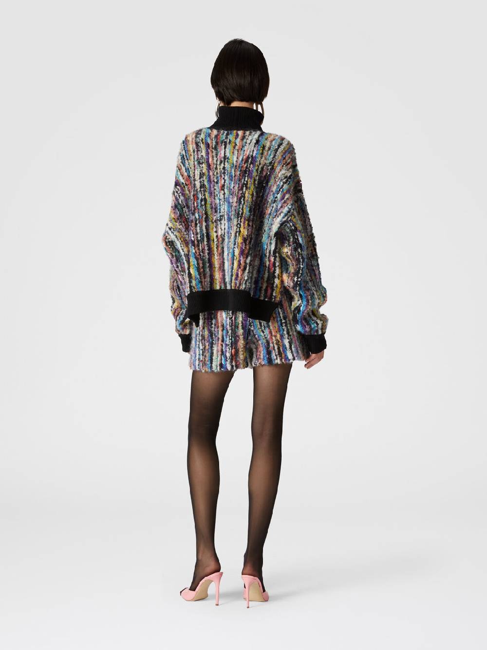 M Missoni Shorts in lana e mohair bouclé Ultimi due giorni