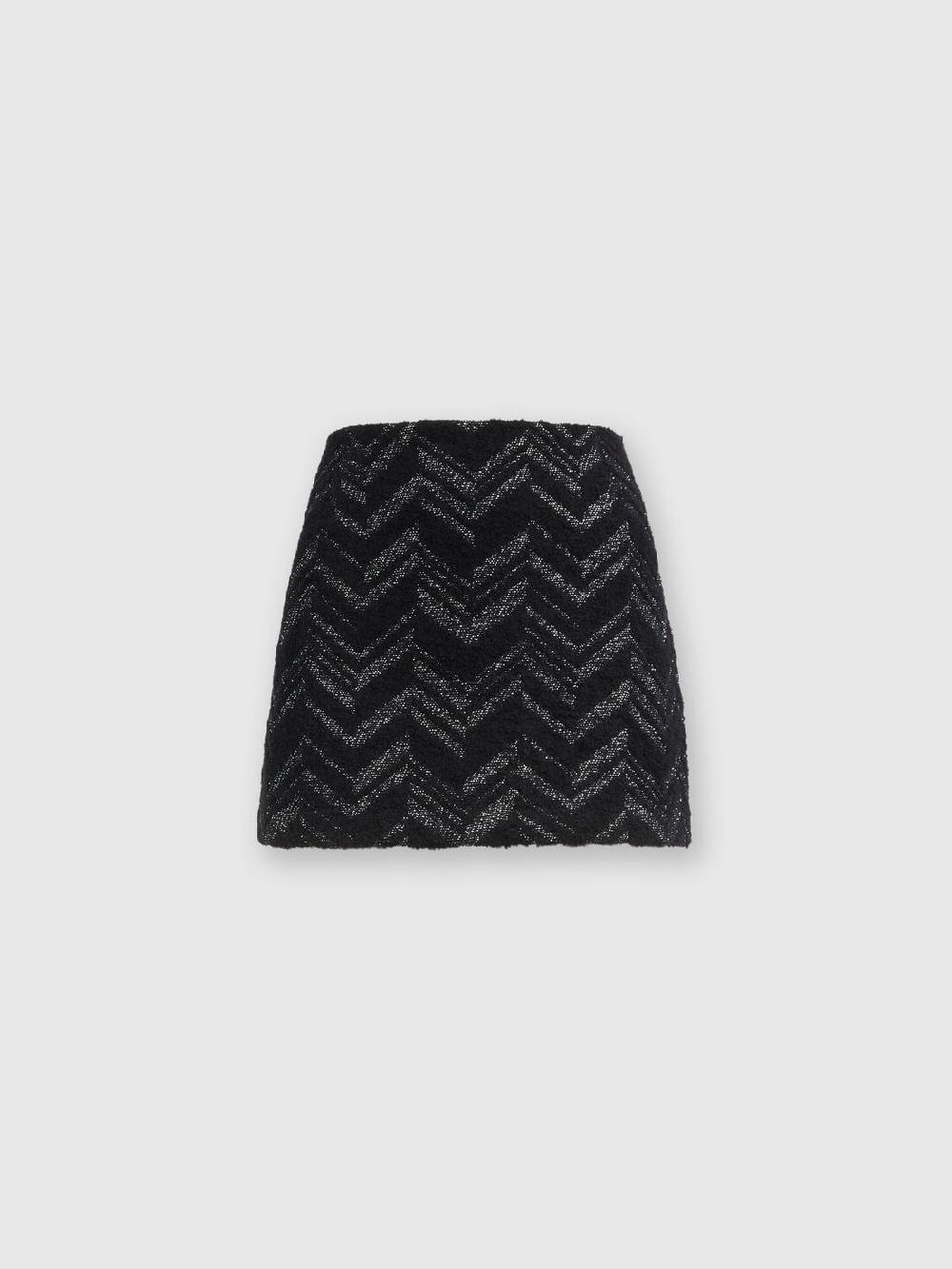 M Missoni Minigonna bouclé con motivo chevron lamé Ultimo giorno