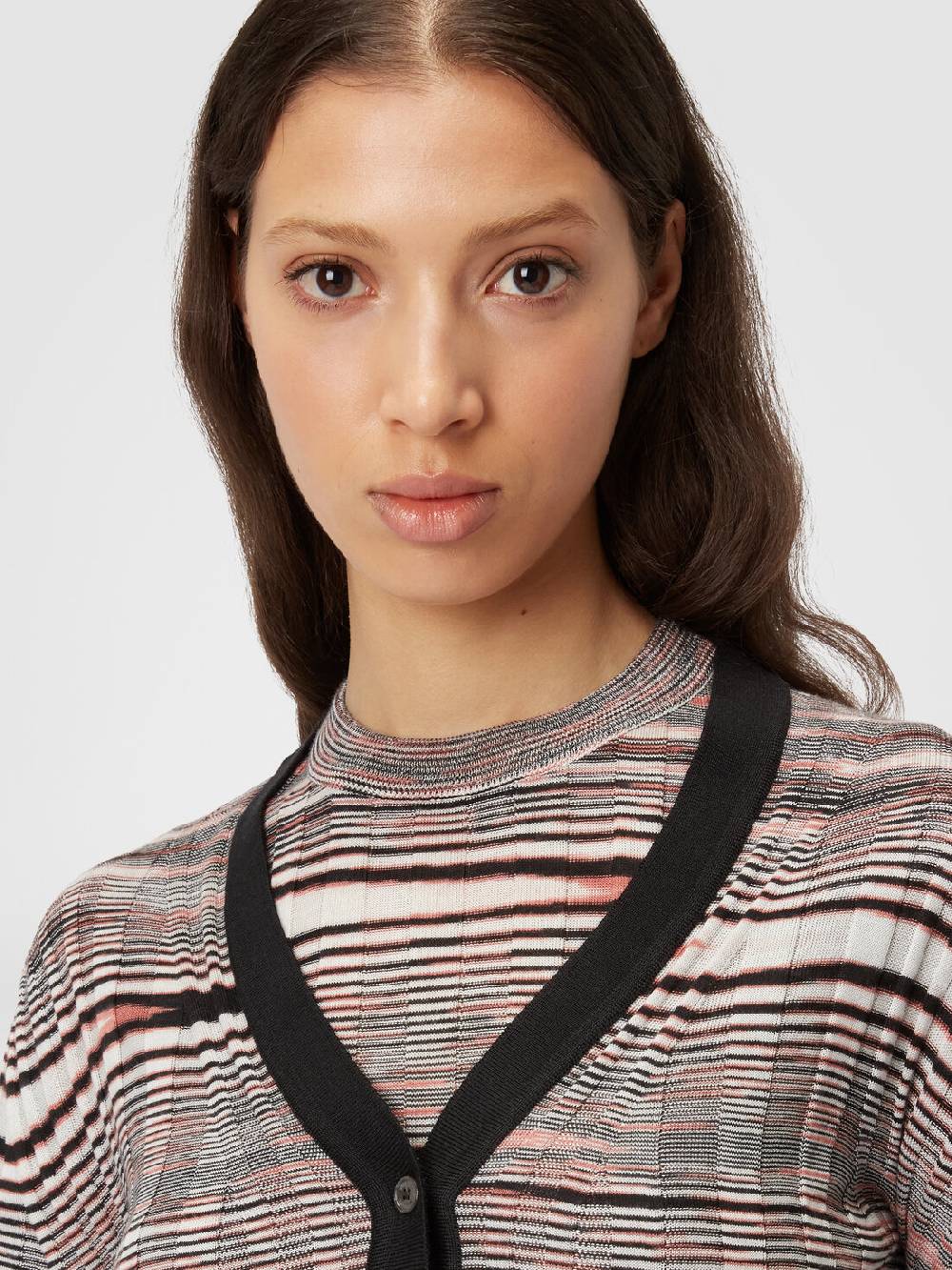 M Missoni Cardigan a costine in cashmere e seta fiammata Fino al 65% di sconto