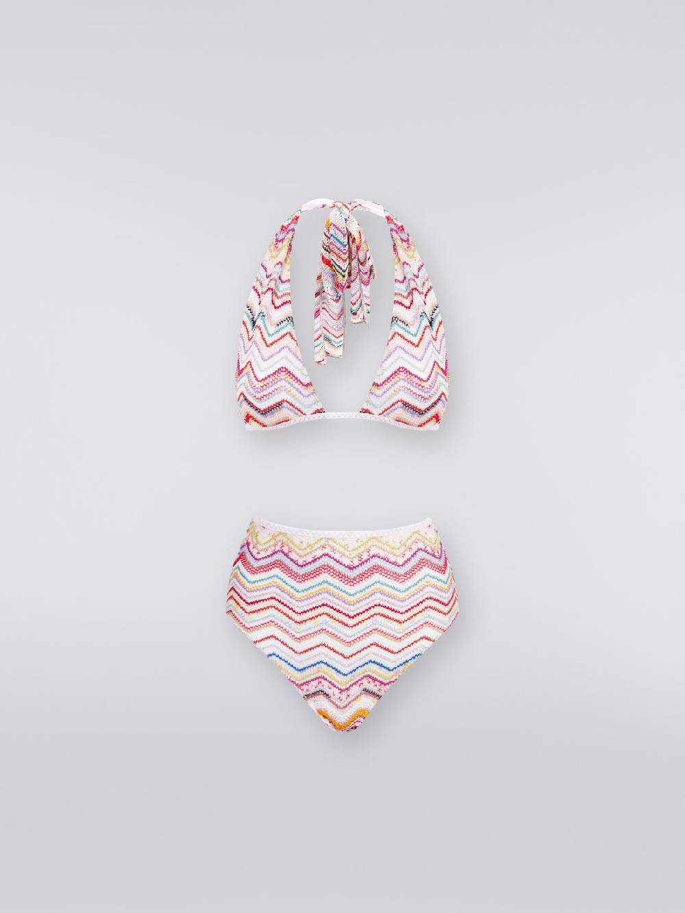 M Missoni Bikini in crochet con lurex e slip a vita alta Duty-free