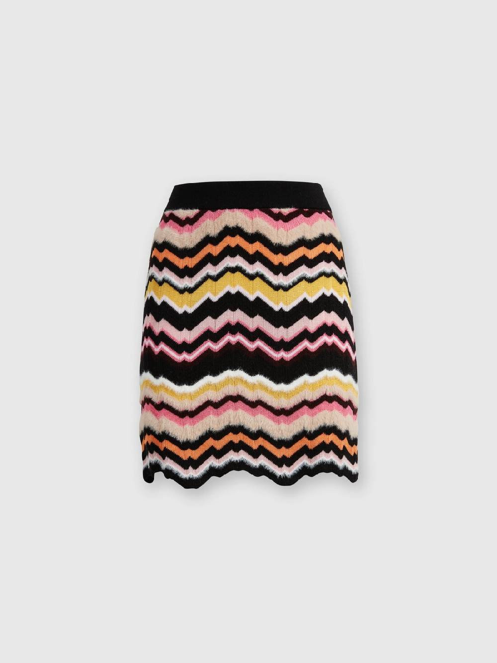 M Missoni Minigonna con motivo greca zig zag Qualità