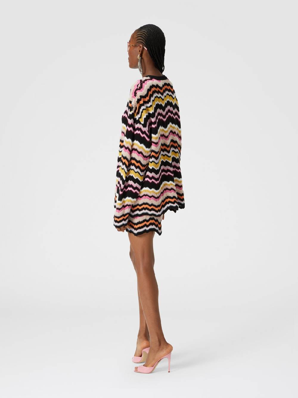 M Missoni Minigonna con motivo greca zig zag Qualità