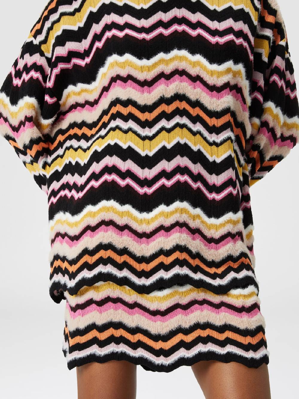 M Missoni Minigonna con motivo greca zig zag Qualità