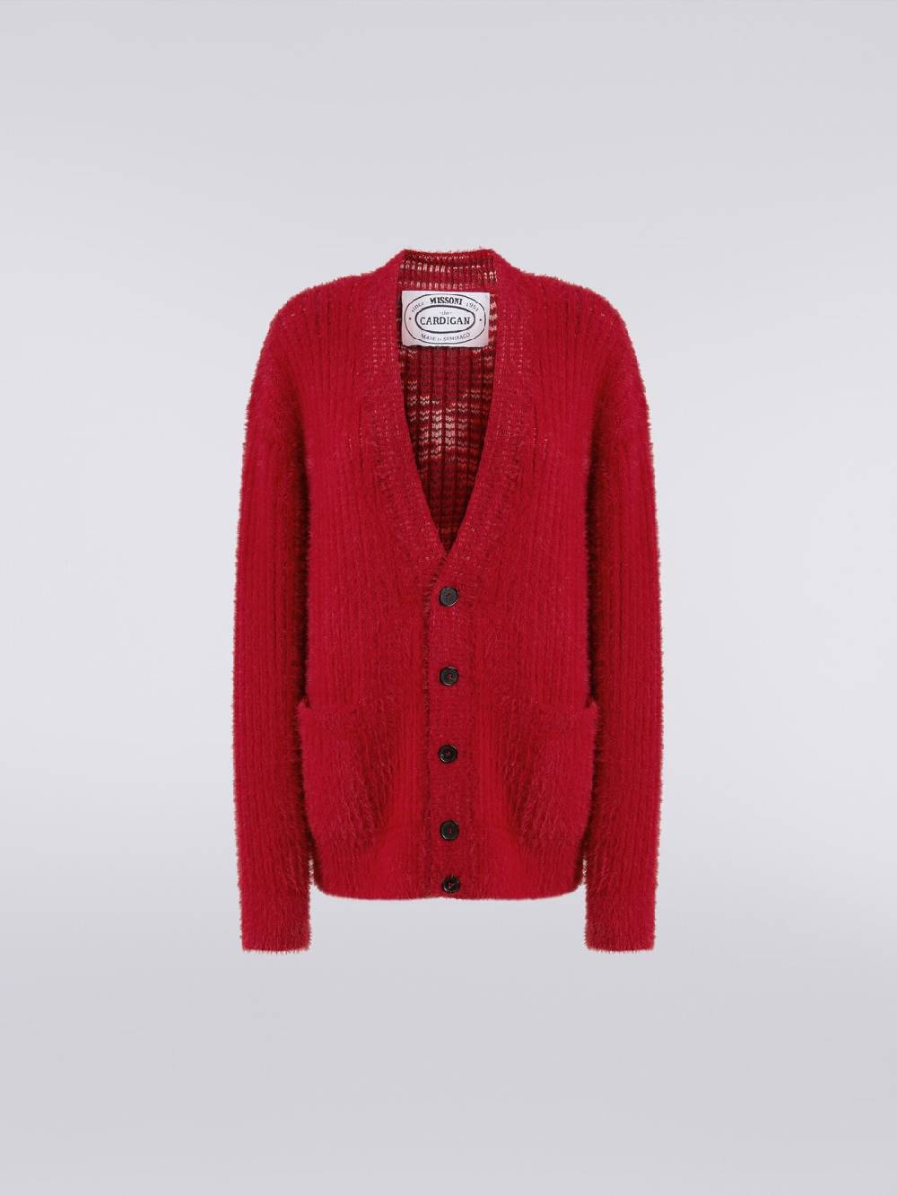 M Missoni Cardigan oversize in misto lana effetto pelo Qualità Garantita