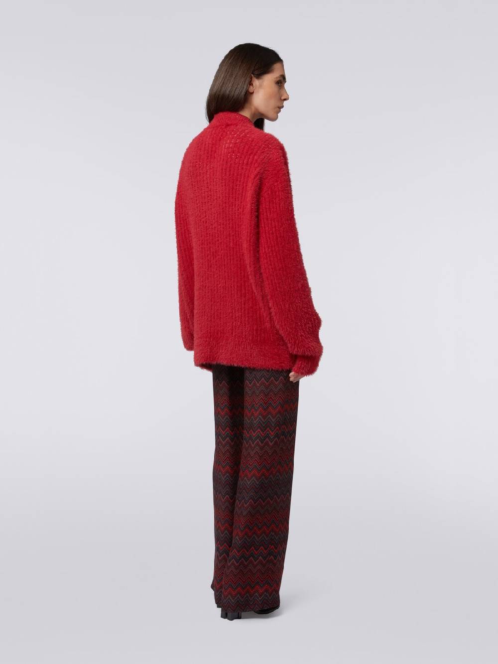 M Missoni Cardigan oversize in misto lana effetto pelo Qualità Garantita
