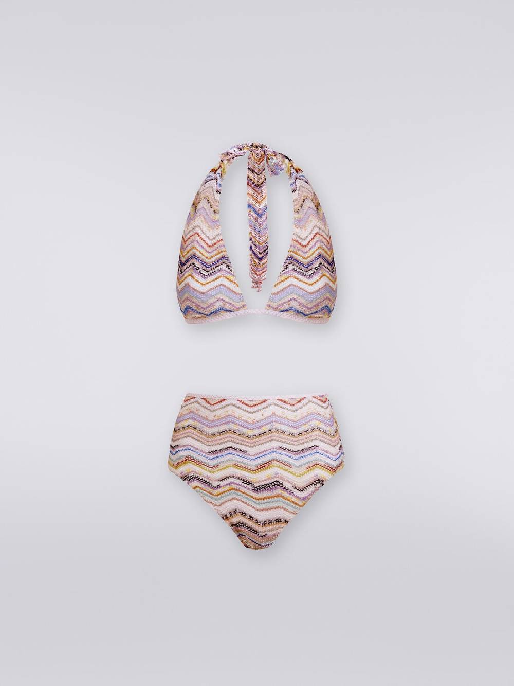 M Missoni Bikini in crochet con lurex e slip a vita alta Online
