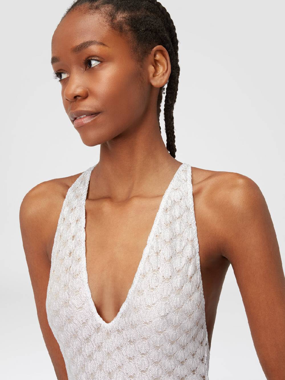 M Missoni Costume intero in viscosa effetto pizzo Sconto di tempo limitato