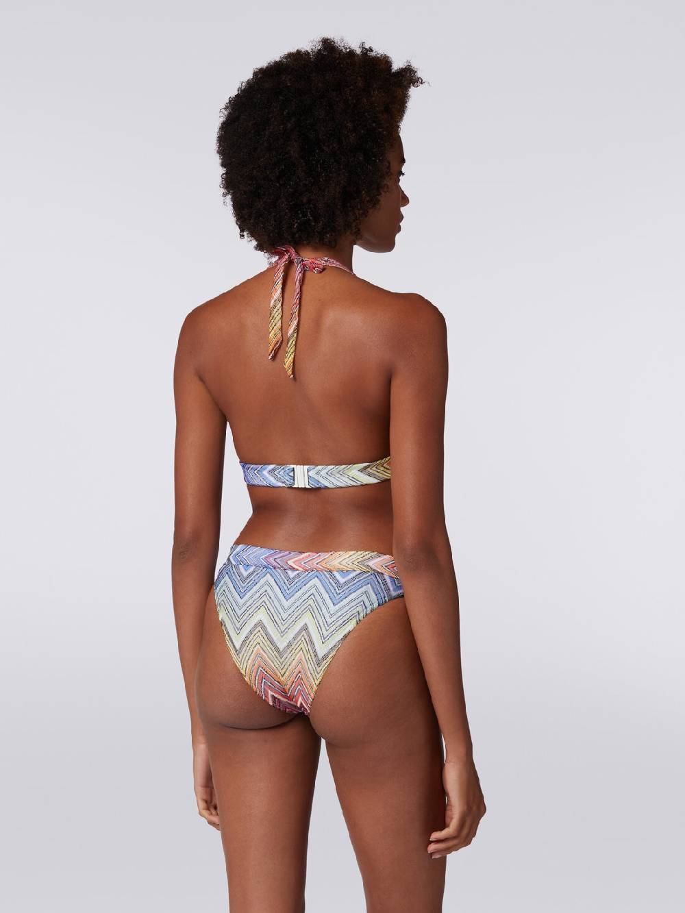 M Missoni Bikini in tessuto stampa zig zag Offerta per la Festa della Mamma