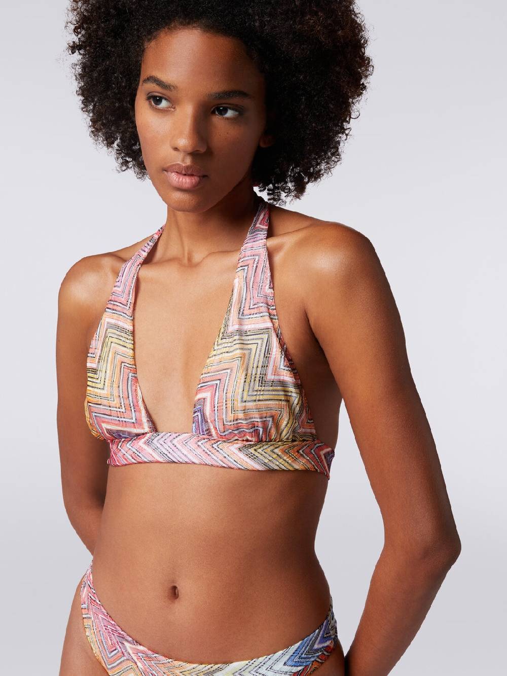M Missoni Bikini in tessuto stampa zig zag Offerta per la Festa della Mamma