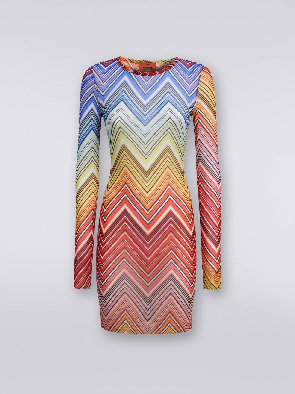 M Missoni Abito mare in tulle stampa zig zag Offerta Giorno del Papà