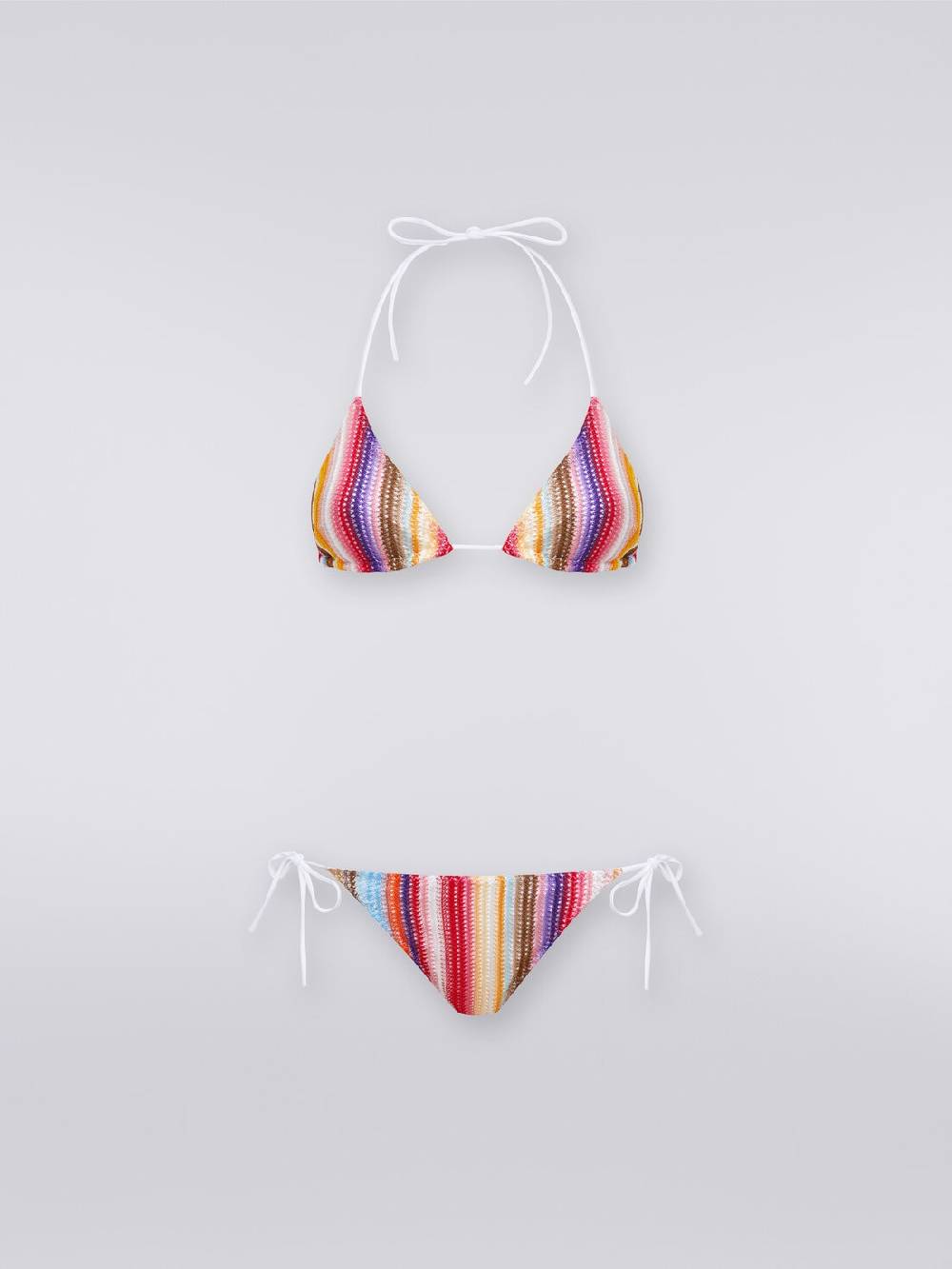 M Missoni Bikini crochet rigato Prezzo basso