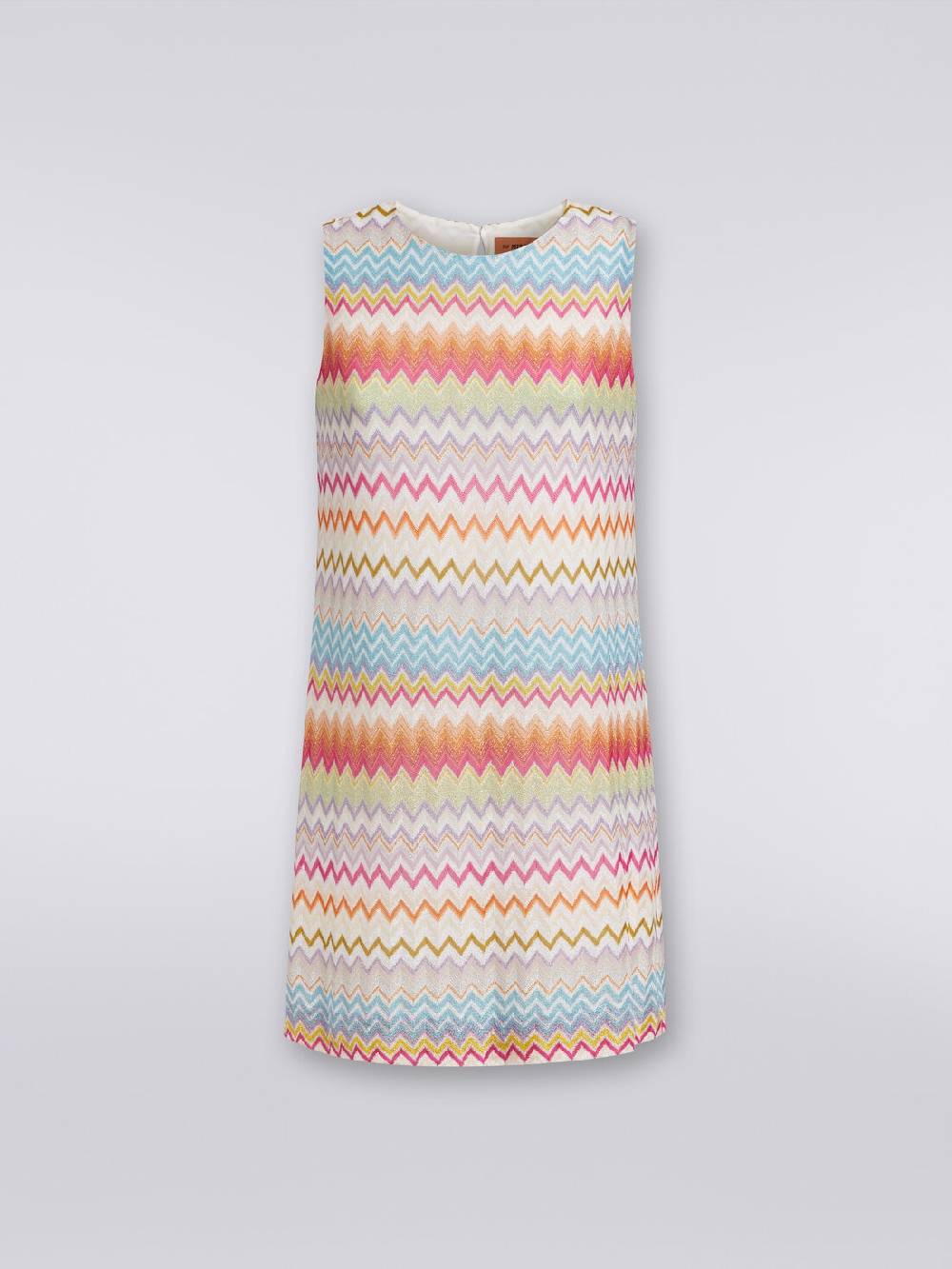 M Missoni Abito a sacchetto in viscosa zig zag con lurex Fino al 60% di sconto