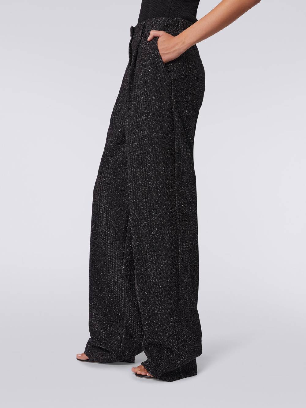 M Missoni Pantaloni in misto viscosa lamé Acquista Ora