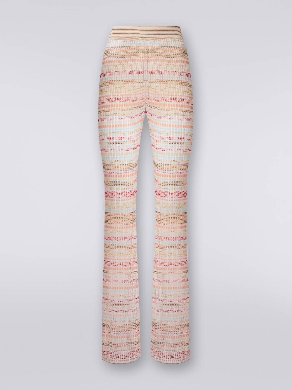 M Missoni Pantaloni a costine in maglia di viscosa fiammata Consegna Veloce