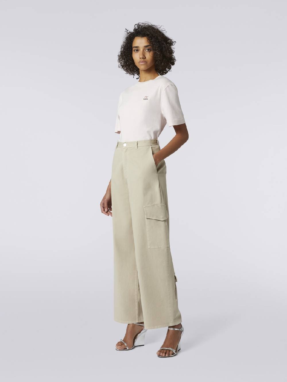 M Missoni Pantaloni cargo in cotone Shopping Online