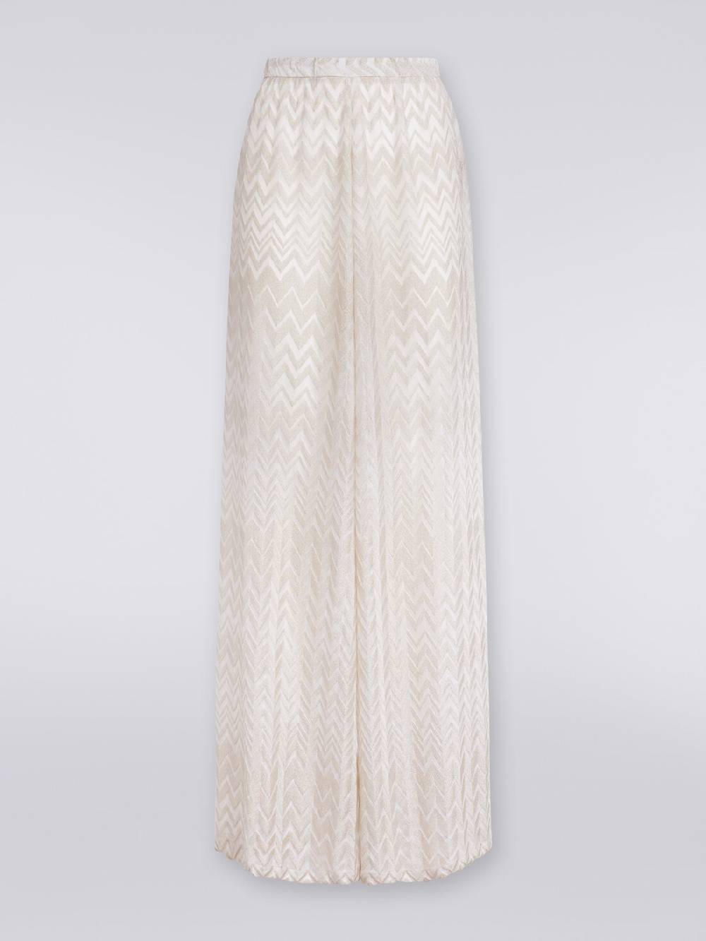M Missoni Pantaloni copricostume con chevron tono su tono lamé Convenienza
