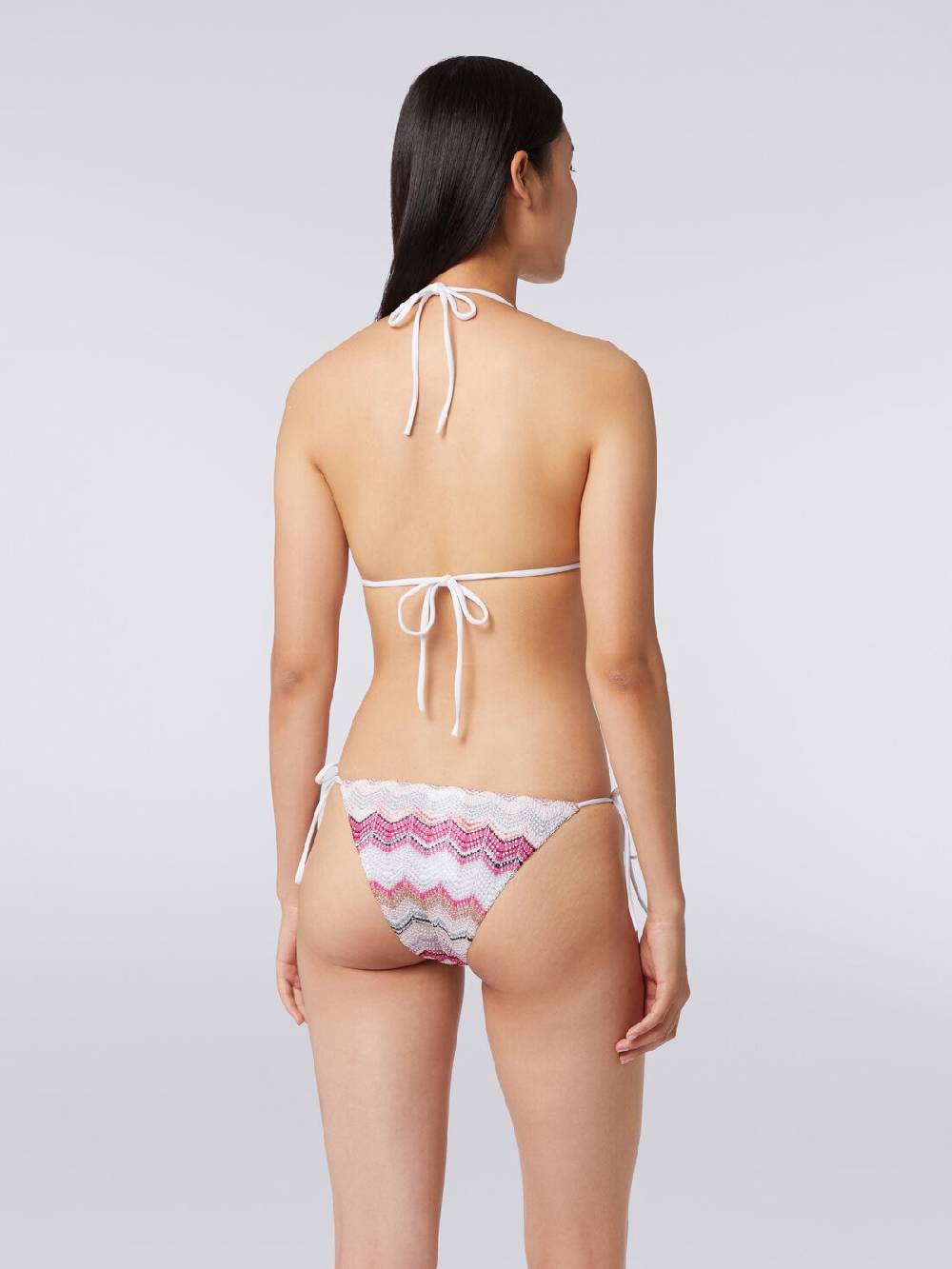 M Missoni Bikini crochet zig zag con lurex Vendita Economica